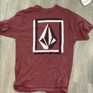 Maroon Volcom T-shirt